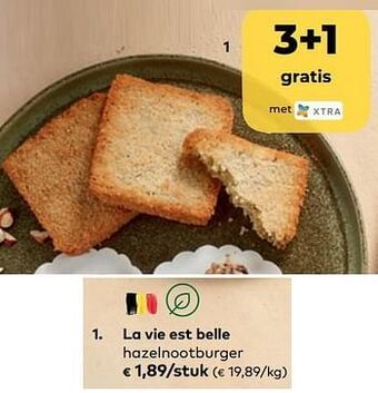 Bio Planet La vie est belle hazelnootburger aanbieding