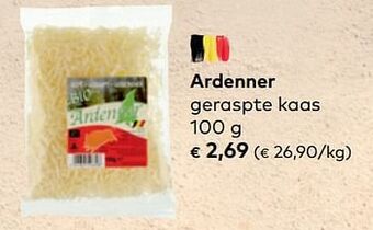 Ardenner geraspte kaas
