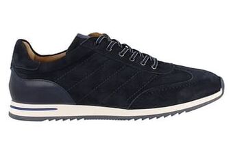 Berca Shoes Cnudde - Luxurious Handmade Shoes Italy Veterschoen Heren Volledig Leder - Blauw aanbieding