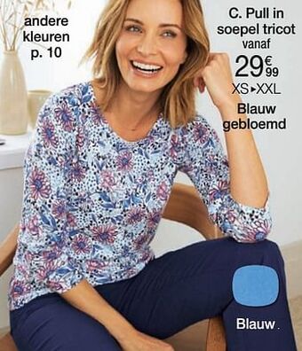Damart Pull in soepel tricot aanbieding