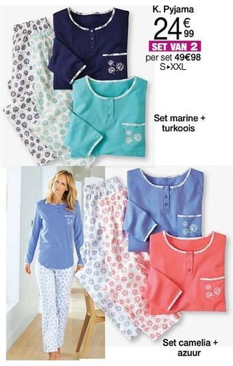 Damart Pyjama aanbieding
