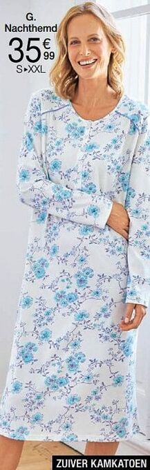 Damart Nachthemd aanbieding