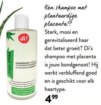 Di Shampoo aanbieding