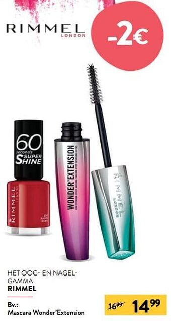 Di Mascara wonder’extension aanbieding