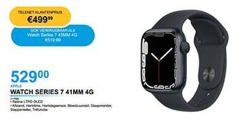 Apple watch series 7 41mm 4g