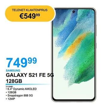 Samsung galaxy s21 fe 5g 128gb