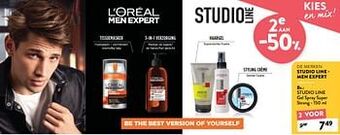 Di Studio line gel spray super strong aanbieding