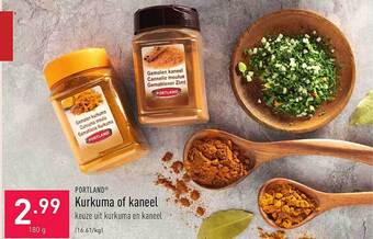 ALDI Kurkuma Of Kaneel aanbieding