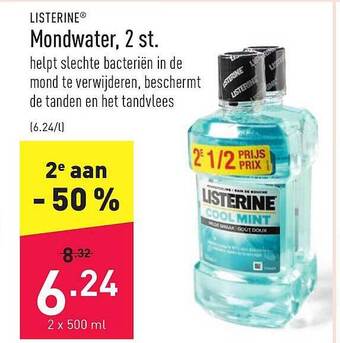 ALDI Mondwater aanbieding