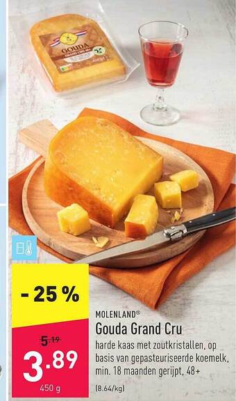 ALDI Gouda Grand Cru aanbieding