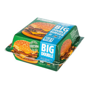 ALDI Big double burger aanbieding