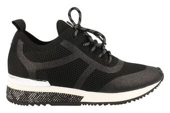 Berca Shoes La Strada Sneaker Laag Dames Trend Mesh - Zwart aanbieding