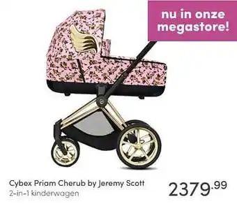 Baby & Tiener Cybex priam cherub by jeremy scott 2-in-1 kinderwagen aanbieding