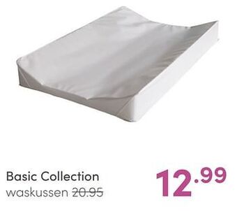 Baby & Tiener Basic collection waskussen aanbieding