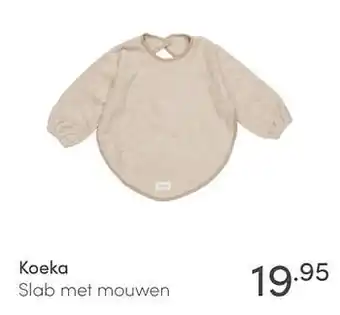 Baby & Tiener Koeka slab met mouwen aanbieding