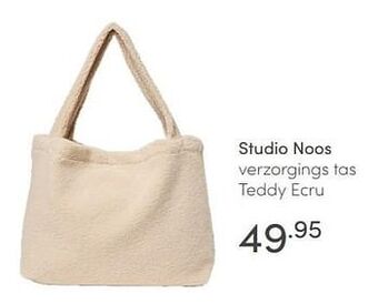 Baby & Tiener Studio noos verzorgings tas teddy ecru aanbieding