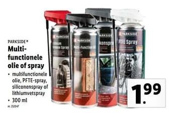 Multifunctionele olie of spray