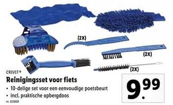 Lidl Reinigingsset voor fiets aanbieding