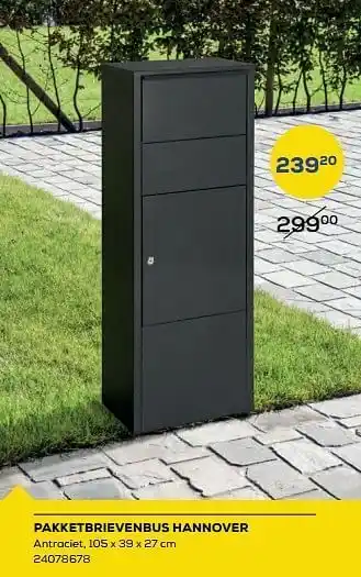 Pakketbrievenbus hannover