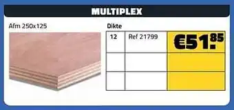Bouwcenter Frans Vlaeminck Multiplex dikte 12 aanbieding