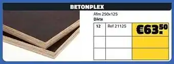 Betonplex dikte 12