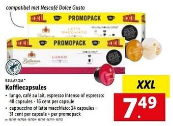 Lidl Koffiecapsules aanbieding