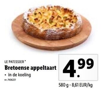 Bretoense appeltaart
