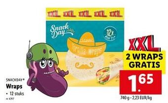 Lidl Wraps aanbieding