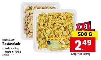 Lidl Pastasalade aanbieding