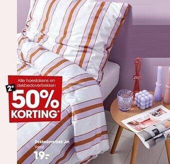 Kwantum Dekbedovertrek jet aanbieding
