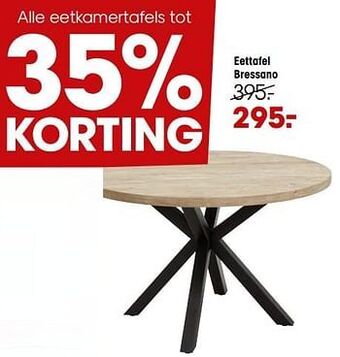 Kwantum Eettafel bressano aanbieding