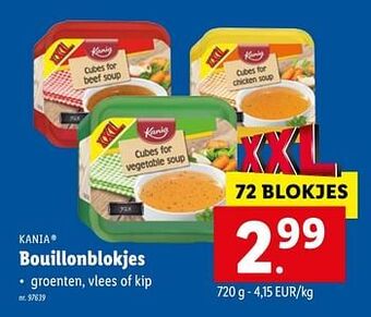Lidl Bouillonblokjes aanbieding