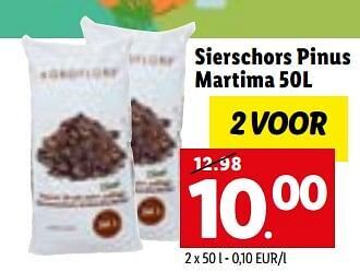 Lidl Sierschors pinus martima aanbieding