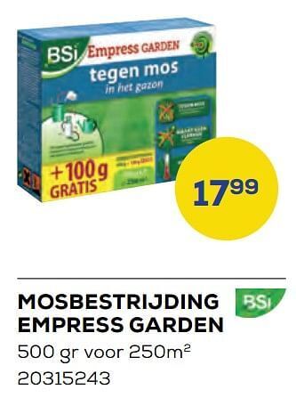 Mosbestrijding empress garden