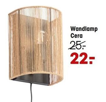 Kwantum Wandlamp cera aanbieding