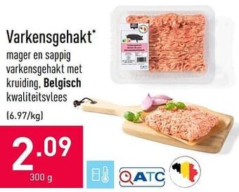 ALDI Varkensgehakt aanbieding