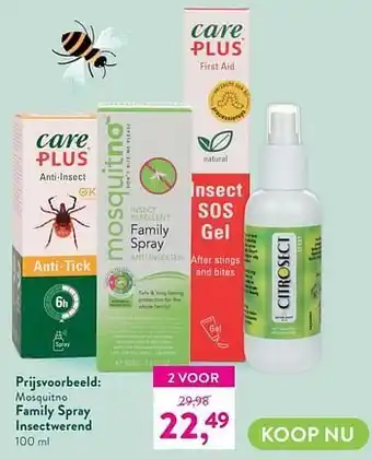 Mosquitno family spray insectwerend