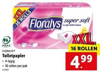 Lidl Toiletpapier aanbieding