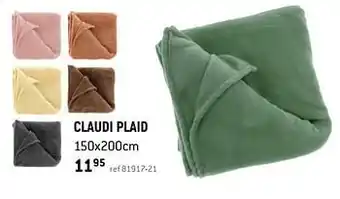 Claudi plaid