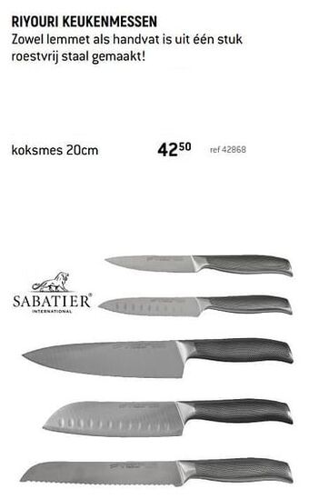 Riyouri keukenmessen koksmes