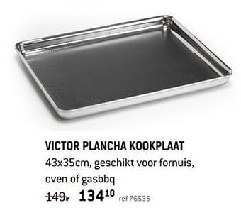 Victor plancha kookplaat