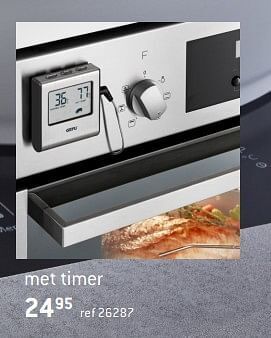 Digitale thermometer met timer