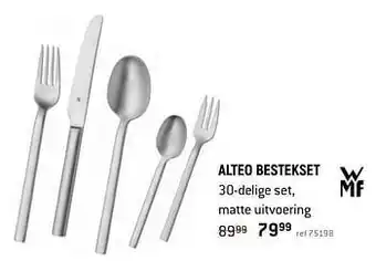Freetime Alteo bestekset aanbieding