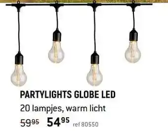 Partylights globe led