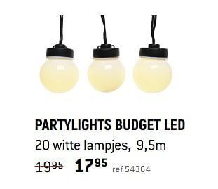 Partylights budget led