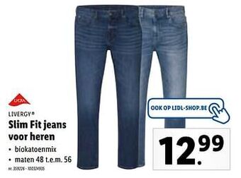 Slim fit jeans voor heren
