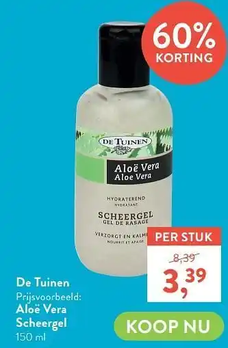 Aloë vera scheergel