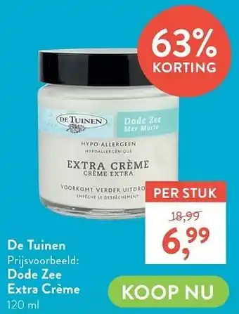 Dode zee extra crème