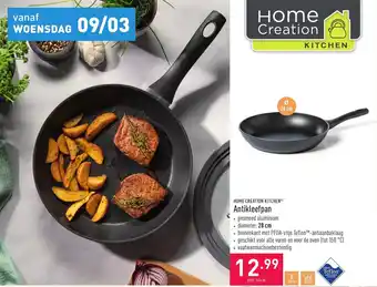 ALDI Home Creation Kitchen Antikleefpan aanbieding