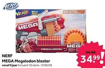 Intertoys Nerf mega megalodon blaster aanbieding